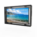 60-65 inch Waterproof Outdoor TV Enclosure Dustproof, Impact-Resistant with Anti-Theft Lock